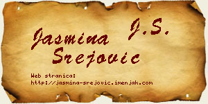 Jasmina Srejović vizit kartica